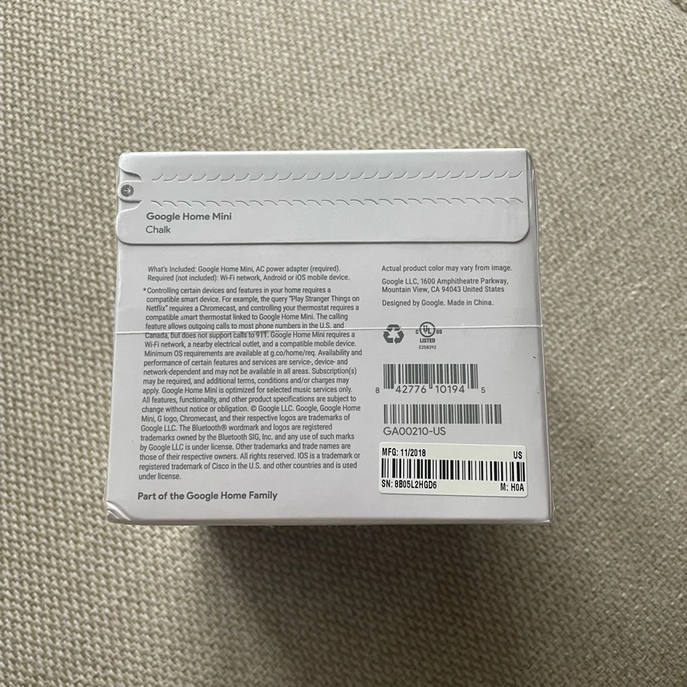 Google Home Mini